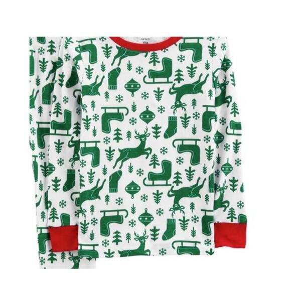 NWT CARTERS HOLIDAY PJ SET - Picture 6 of 8